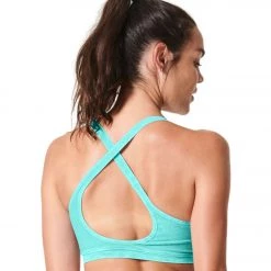 NUX Seamless Shapeshifter Yoga Sports Bra Mint Musing