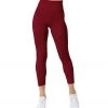 NUX Shapeshifter 7/8 Yoga Leggings Maroon Fine