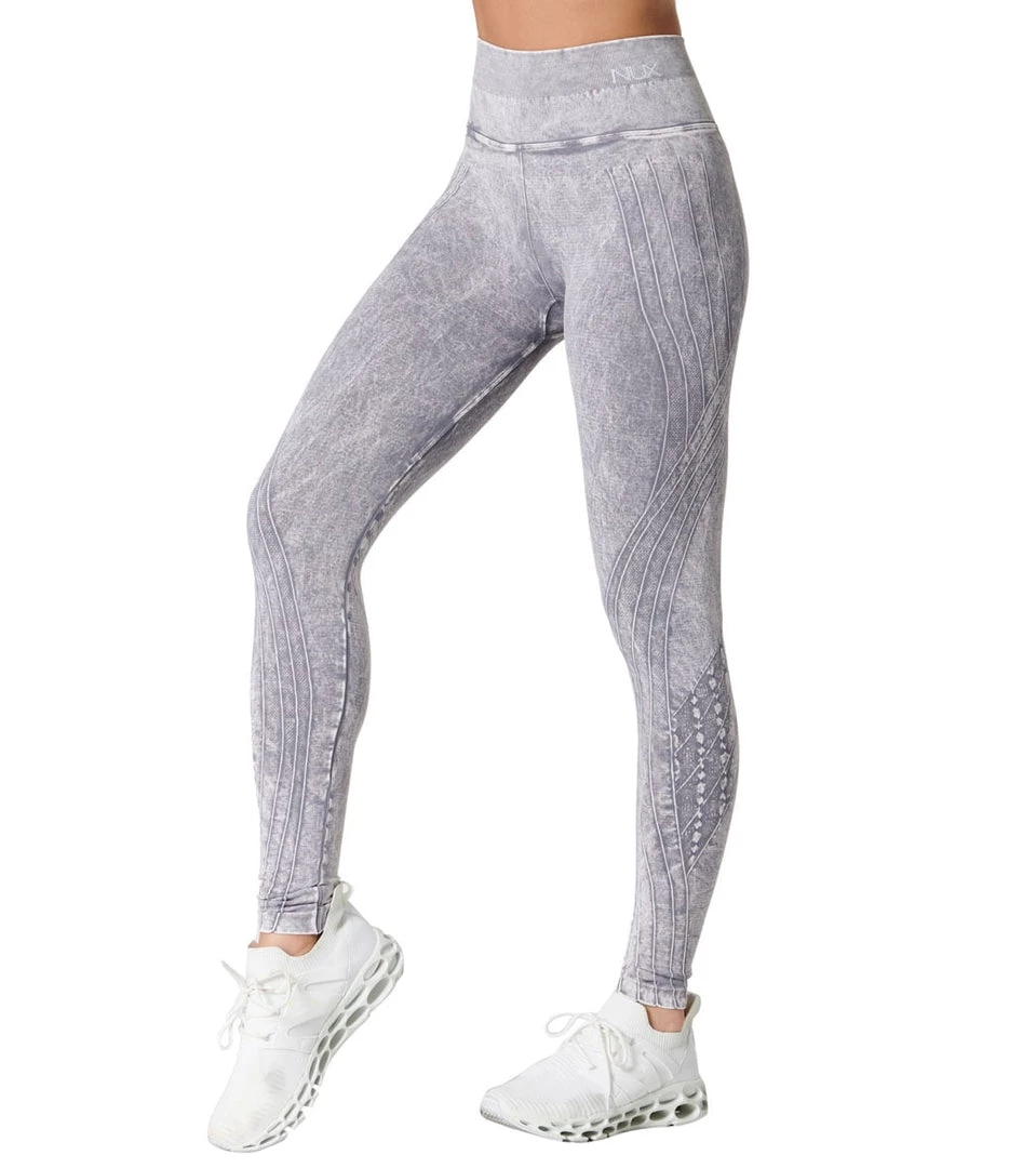CLOTHING NUX Mineral Wash High Waisted Mesa Yoga Leggings Stone Wash 5 CLOTHING NUX Mineral Wash High Waisted Mesa Yoga Leggings Stone Wash