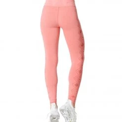 NUX Heather Yoga Leggings Coral