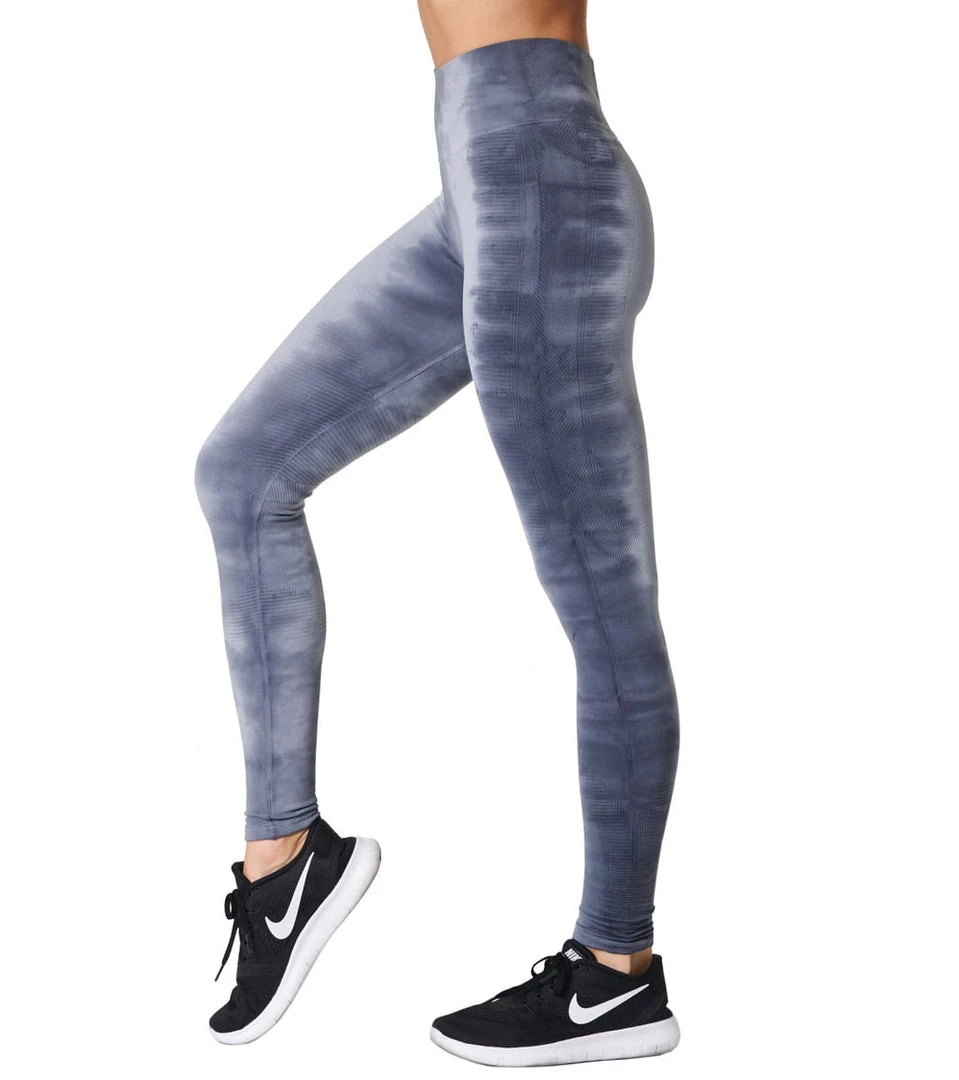 NUX One By One Hand Dye Yoga Leggings Grey/Black CLOTHING 4 NUX One By One Hand Dye Yoga Leggings Grey/Black CLOTHING