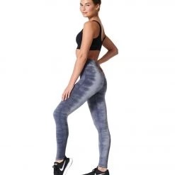 NUX One By One Hand Dye Yoga Leggings Grey/Black CLOTHING 11 NUX One By One Hand Dye Yoga Leggings Grey/Black CLOTHING