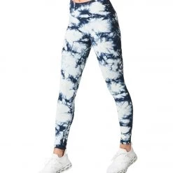 NUX One By One Hand Dye Yoga Leggings Astral Aura/White CLOTHING