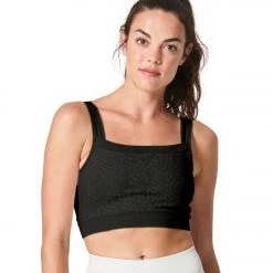 CLOTHING NUX Snake Fundamentals Yoga Sports Bra Black