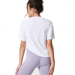 CLOTHING NUX Scoop Yoga Tee Coconut