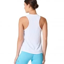 CLOTHING NUX Sweat Yoga Tank White