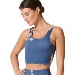 NUX Be Free Hand Dye Yoga Tank Astral Marble