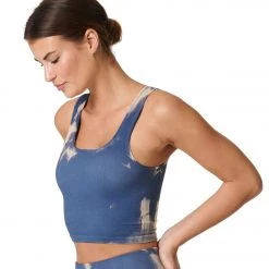 NUX Be Free Hand Dye Yoga Tank Astral Marble