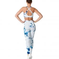 NUX Shapeshifter Hand Dye Yoga Sports Bra CD Coconut/Astral Aura CLOTHING 11 NUX Shapeshifter Hand Dye Yoga Sports Bra CD Coconut/Astral Aura CLOTHING