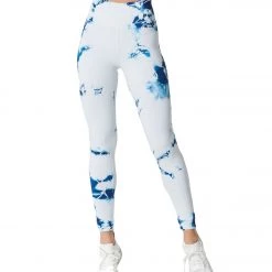 CLOTHING NUX Shapeshifter Hand Dye 7/8 Yoga Leggings CD Coconut/Astral Aura