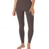 Beyond Yoga Supplex Caught In The Midi High Waisted Leggings Mocha Brown CLOTHING