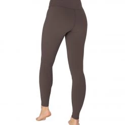 Beyond Yoga Supplex Caught In The Midi High Waisted Leggings Mocha Brown CLOTHING