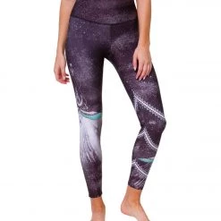 Onzie Graphic High Waisted 7/8 Yoga Leggings Freedom CLOTHING