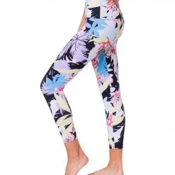 Onzie High Waisted Basic 7/8 Yoga Leggings Kauai