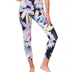 Onzie High Waisted Basic 7/8 Yoga Leggings Kauai 13 Onzie High Waisted Basic 7/8 Yoga Leggings Kauai