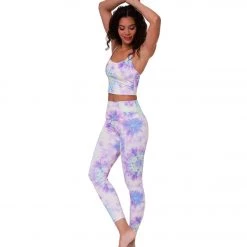 Onzie High Waisted Basic 7/8 Yoga Leggings Neon Tie Dye NEW ARRIVALS 11 Onzie High Waisted Basic 7/8 Yoga Leggings Neon Tie Dye NEW ARRIVALS