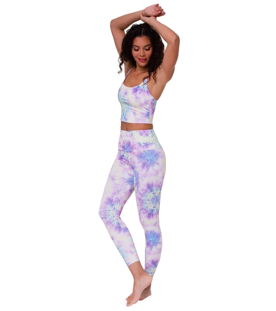 Onzie High Waisted Basic 7/8 Yoga Leggings Neon Tie Dye NEW ARRIVALS 6 Onzie High Waisted Basic 7/8 Yoga Leggings Neon Tie Dye NEW ARRIVALS