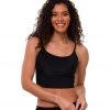 Onzie Belle Cami Yoga Crop Black Rib 2 Onzie Belle Cami Yoga Crop Black Rib