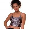 Onzie Belle Cami Yoga Crop Leopard CLOTHING
