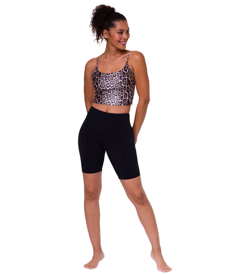 Onzie Belle Cami Yoga Crop Leopard CLOTHING 6 Onzie Belle Cami Yoga Crop Leopard CLOTHING