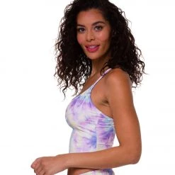 Onzie Belle Cami Yoga Crop Neon Tie Dye CLOTHING