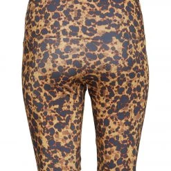 Onzie High Rise Bike Shorts Tortoise Shell