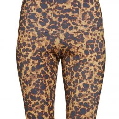 Onzie High Rise Bike Shorts Tortoise Shell