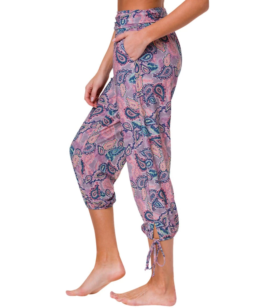 CLOTHING Onzie Gypsy Joggers Tropical Paisley 4 CLOTHING Onzie Gypsy Joggers Tropical Paisley