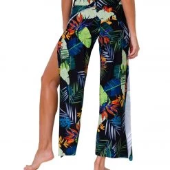 Onzie Pura Vida Yoga Flare Pants Rainforest CLOTHING