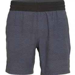PrAna Men's The Slope 7" Inseam Yoga Shorts Charcoal Weaver 11 PrAna Men's The Slope 7