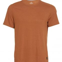 PrAna Men's Prospect Heights Crew Neck T-Shirt Cedar