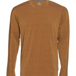 PrAna Men's Watchtower Long Sleeve Dark Walnut