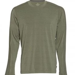 PrAna Men's Watchtower Long Sleeve Rye Green CLOTHING