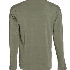 PrAna Men's Watchtower Long Sleeve Rye Green CLOTHING