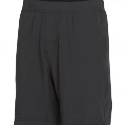 PrAna Men's Heiro 8" Inseam Non Lined Yoga Shorts Black