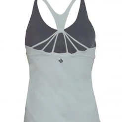 PrAna Momento Yoga Top Storm Cloud