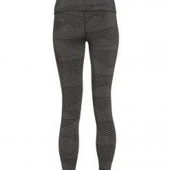 PrAna Transform High Waisted 7/8 Yoga Leggings Charcoal Thatch CLOTHING