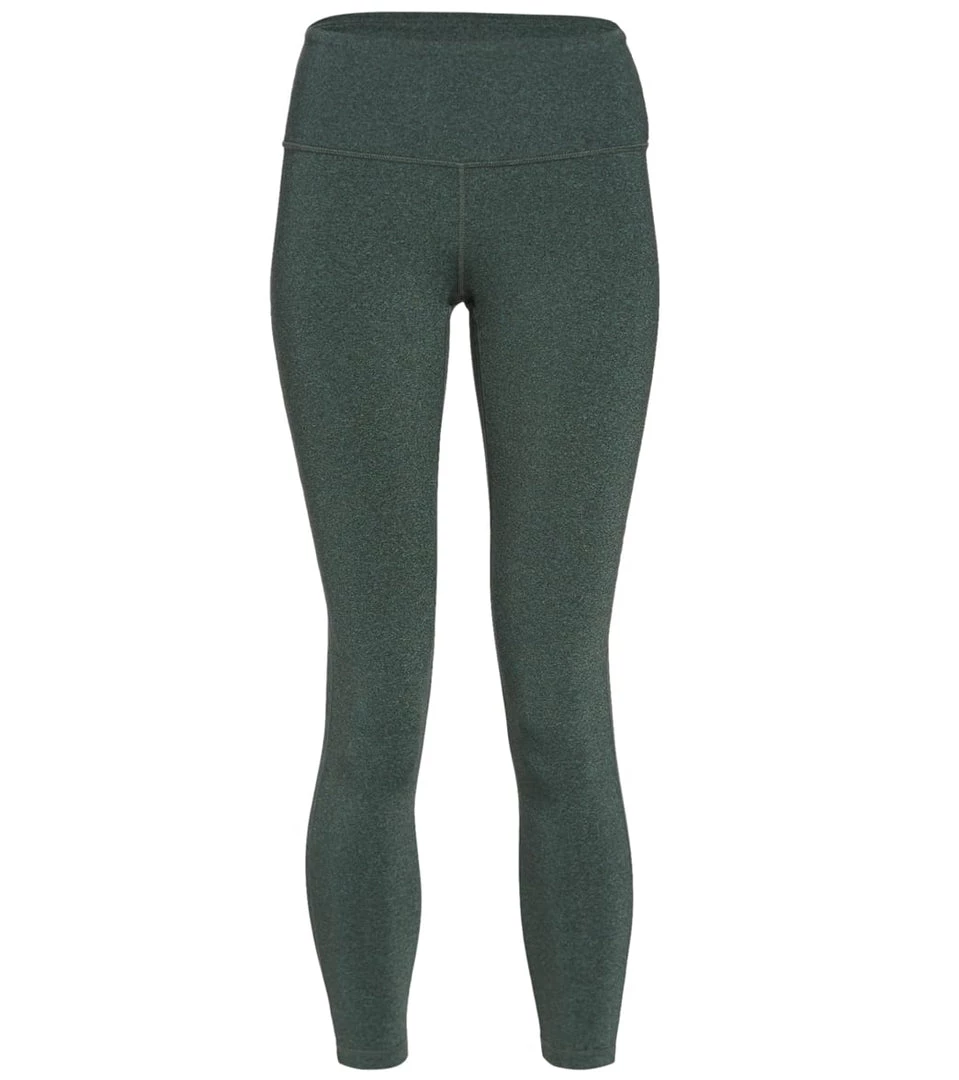 PrAna Transform High Waisted 7/8 Yoga Leggings Jadeite Heather CLOTHING 3 PrAna Transform High Waisted 7/8 Yoga Leggings Jadeite Heather CLOTHING