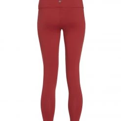 PrAna Transform High Waisted 7/8 Yoga Leggings Spiced Wine