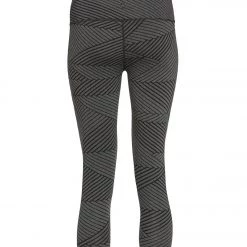 PrAna Transform High Waisted Yoga Capris Charcoal Thatch