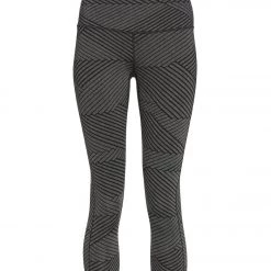 PrAna Transform High Waisted Yoga Capris Charcoal Thatch