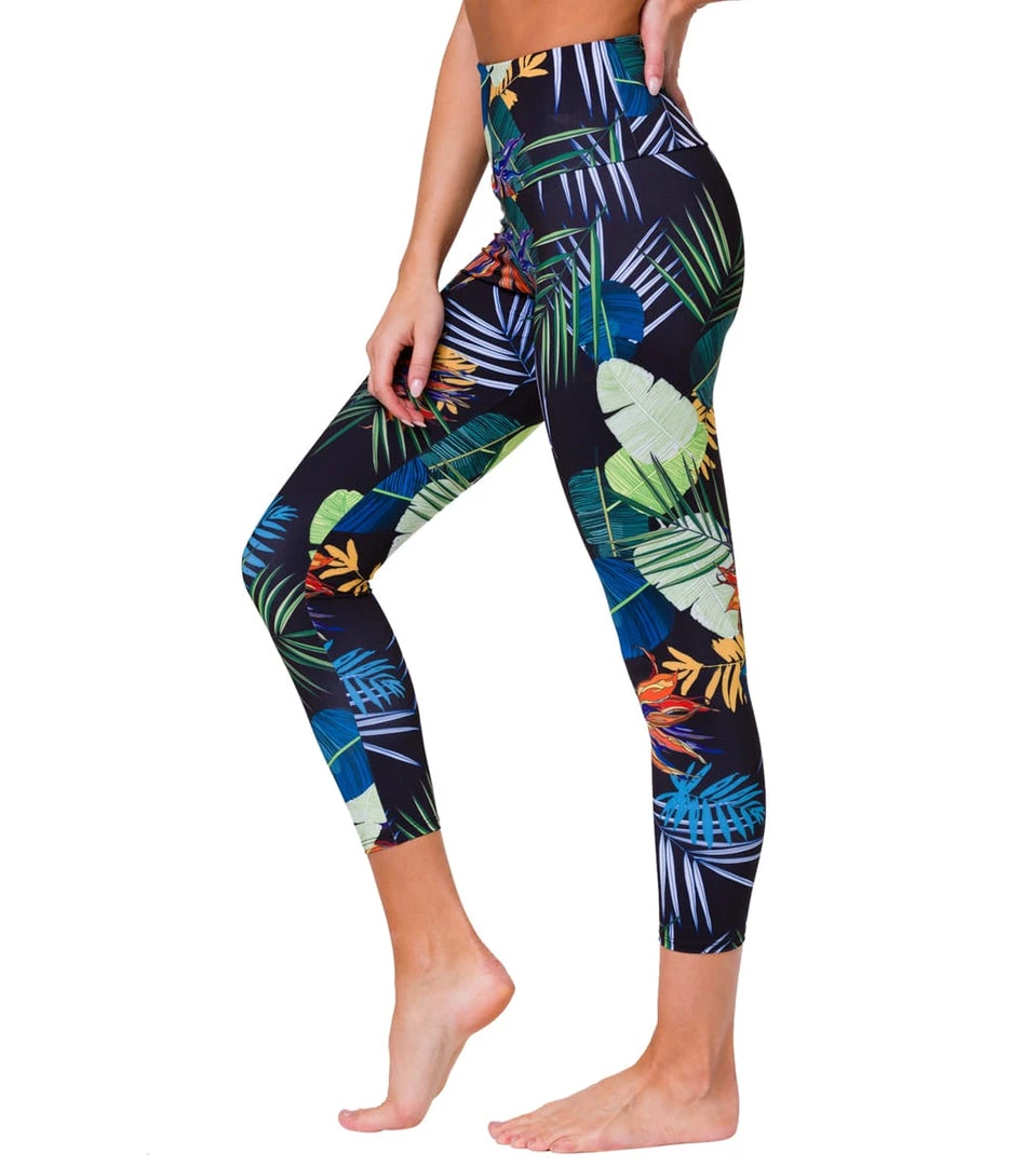 NEW ARRIVALS Onzie High Waisted Basic 7/8 Yoga Leggings Rainforest 4 NEW ARRIVALS Onzie High Waisted Basic 7/8 Yoga Leggings Rainforest