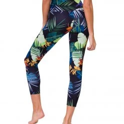 NEW ARRIVALS Onzie High Waisted Basic 7/8 Yoga Leggings Rainforest 10 NEW ARRIVALS Onzie High Waisted Basic 7/8 Yoga Leggings Rainforest