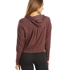 PrAna Inigma After Yoga Hoodie Raisin CLOTHING