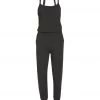 PrAna Inigma Jumpsuit Solid Black