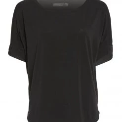 PrAna Rogue Short Sleeve Yoga Top Black