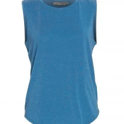 PrAna Rogue Sleeveless Yoga Tank Admiral Blue CLOTHING