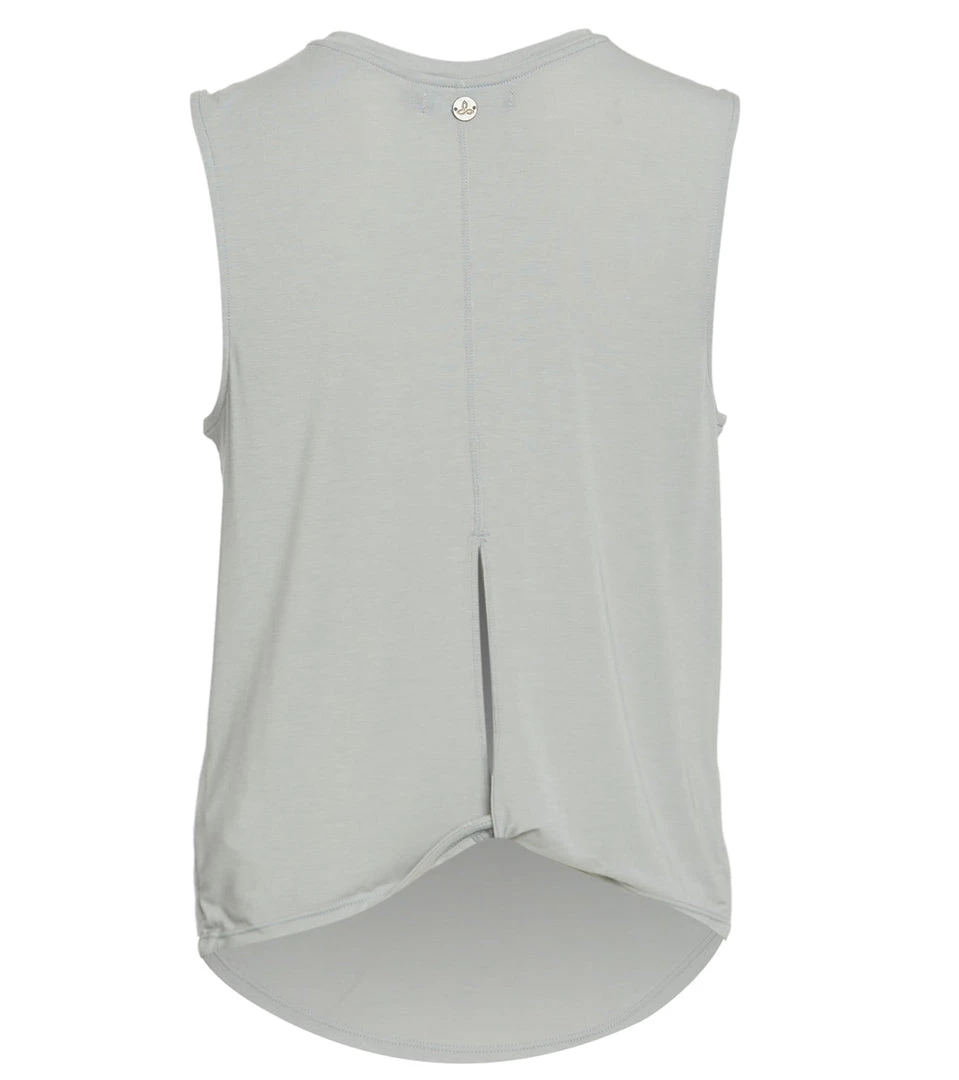 PrAna Rogue Sleeveless Yoga Tank Storm Cloud 4 PrAna Rogue Sleeveless Yoga Tank Storm Cloud