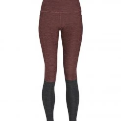 CLOTHING PrAna Zandra 7/8 Yoga Leggings Raisin Heather