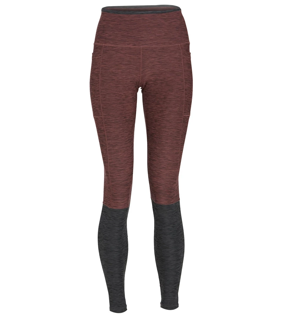CLOTHING PrAna Zandra 7/8 Yoga Leggings Raisin Heather 3 CLOTHING PrAna Zandra 7/8 Yoga Leggings Raisin Heather